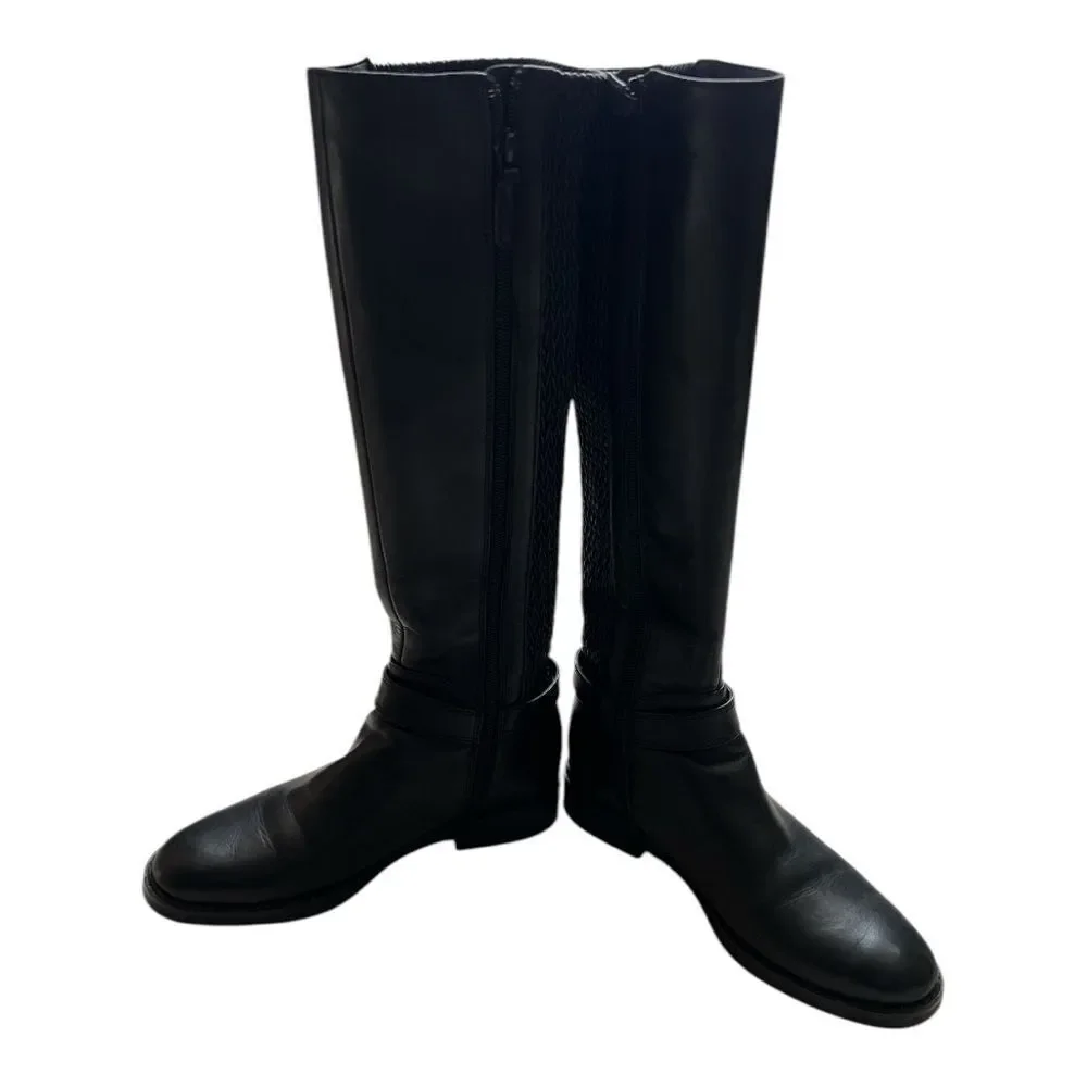 Cole Haan Elegant Black Knee High Boots